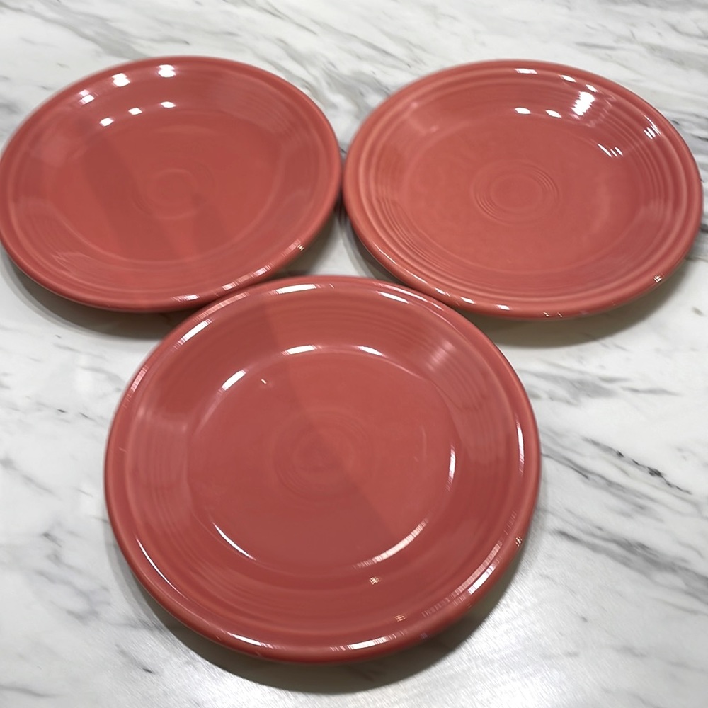 Fiesta flamingo salad plates (discontinued)